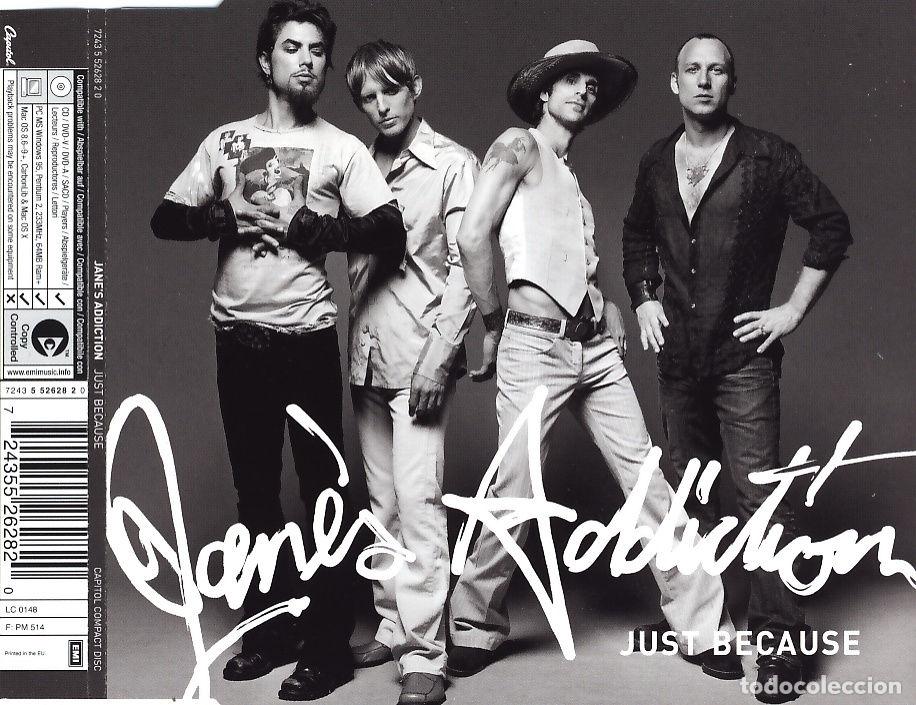 CDs de m&uacute;sica: Just Because (CD Single) - Janes Addiction - Foto 1