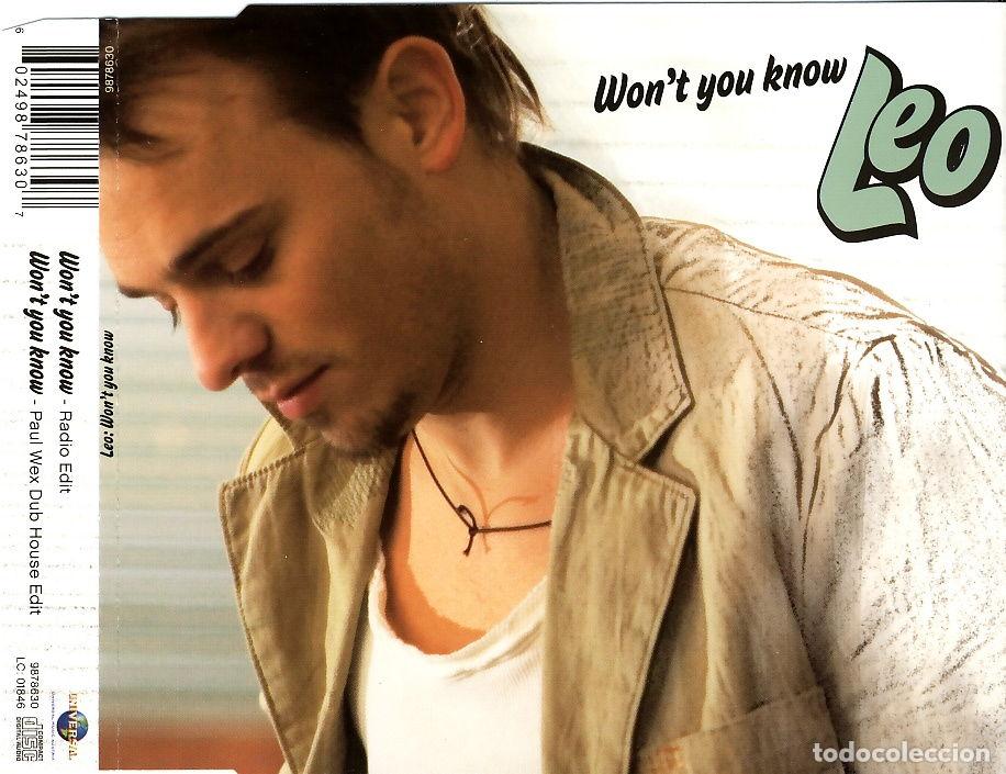 CDs de m&uacute;sica: Wont You Know (CD Single) - Leo - Foto 1