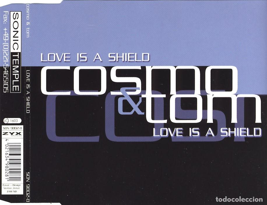 CDs de m&uacute;sica: Love Is A Shield (CD Single) - Cosmo & Tom - Foto 1