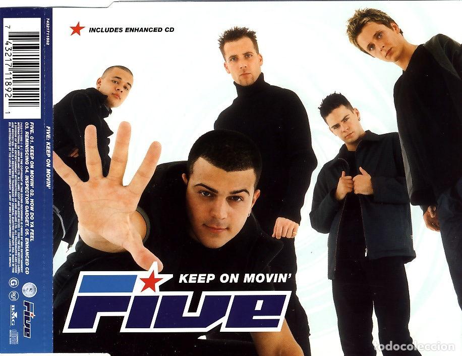 CDs de m&uacute;sica: Keep On Movin (CD Single) - Five - Foto 1