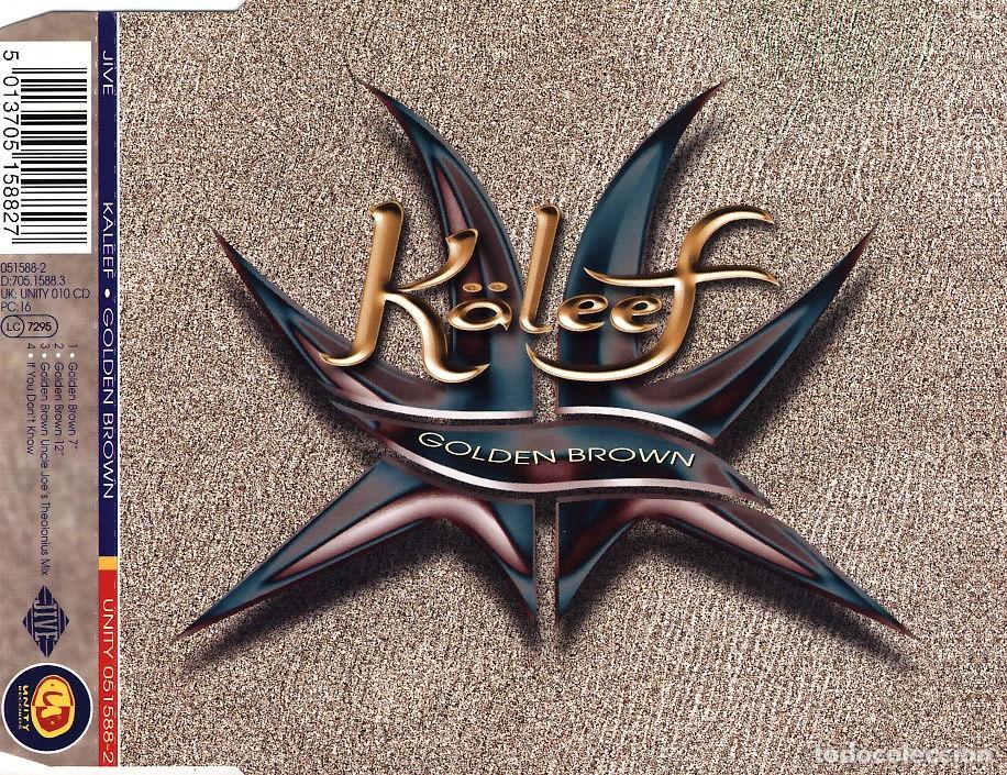 CDs de m&uacute;sica: Golden Brown (CD Single) - Kaleef - Foto 1