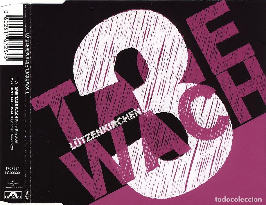 CDs de m&uacute;sica: 3 Tage Wach (CD Single) - L&uuml;tzenkirchen - Foto 1