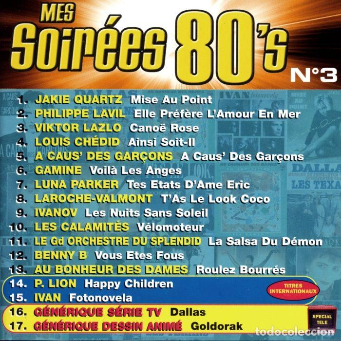 CDs de m&uacute;sica: Mes Soir&eacute;es 80s - Various - Foto 1