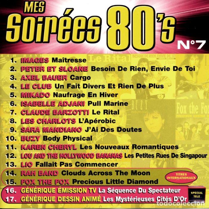 CDs de m&uacute;sica: Mes Soir&eacute;es 80s - Various - Foto 1