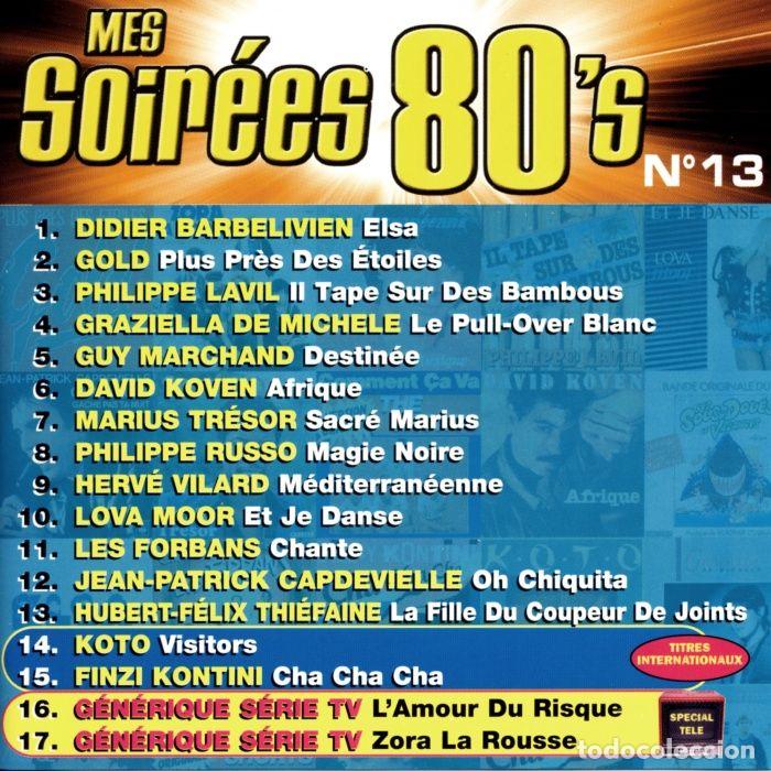 CDs de m&uacute;sica: Mes Soir&eacute;es 80s - Various - Foto 1
