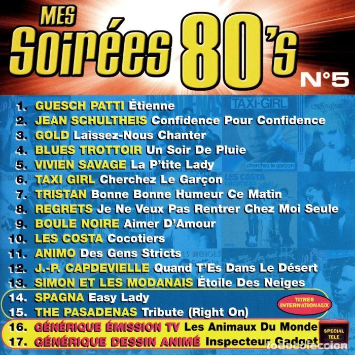 CDs de m&uacute;sica: Mes Soir&eacute;es 80s - Various - Foto 1