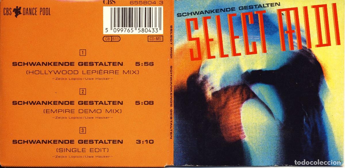 CDs de m&uacute;sica: Schwankende Gestalten (CD Single) - Select Midi - Foto 1