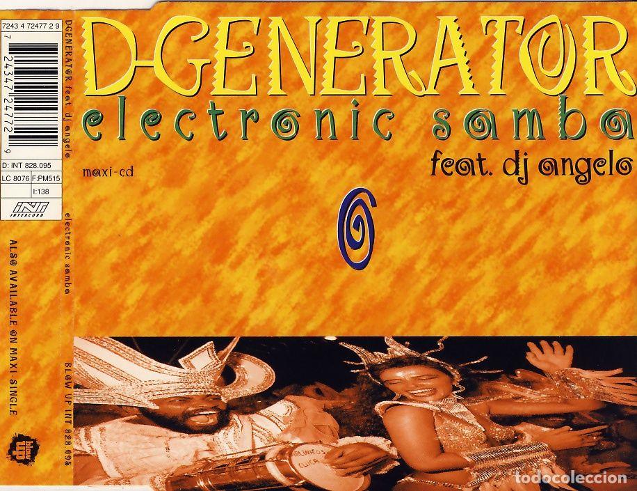 CDs de m&uacute;sica: Electronic Samba (CD Single) - D-Generator - Foto 1