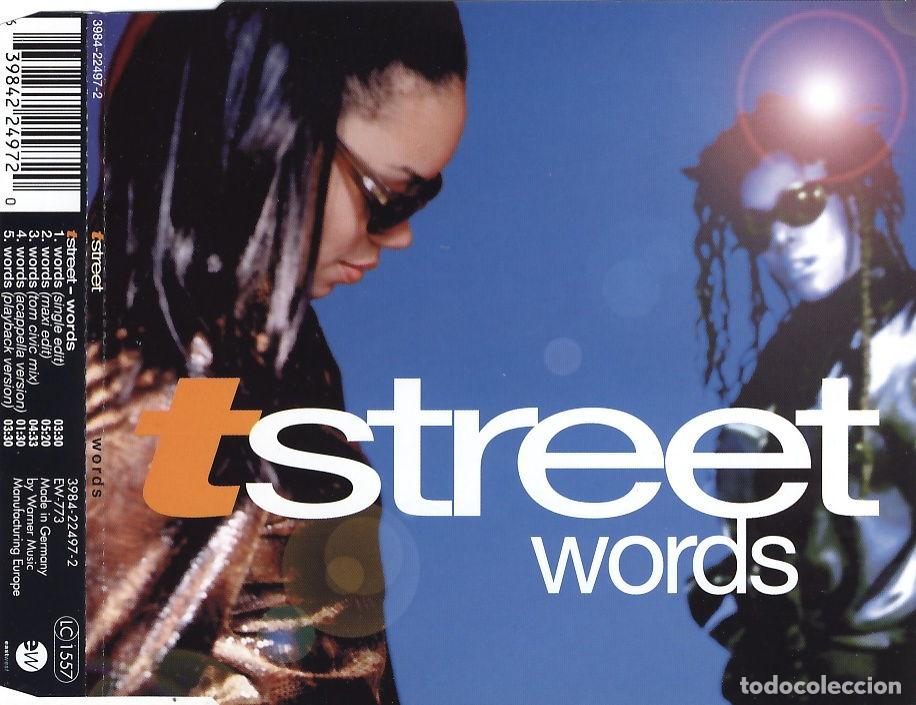 CDs de m&uacute;sica: Words (CD Single) - T-Street - Foto 1
