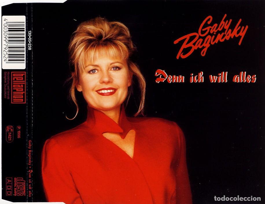 CDs de m&uacute;sica: Denn Ich Will Alles (CD Single) - Baginsky, Gaby - Foto 1