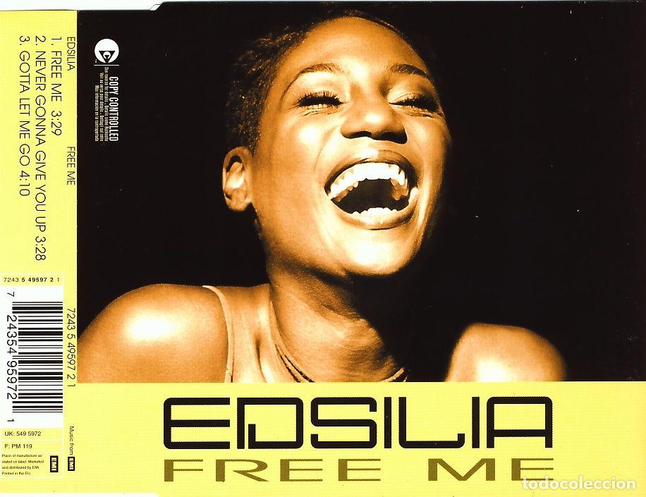 CDs de m&uacute;sica: Free Me (CD Single) - Edsilia - Foto 1