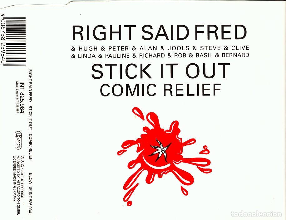 CDs de m&uacute;sica: Stick It Out (CD Single) - Right Said Fred - Foto 1