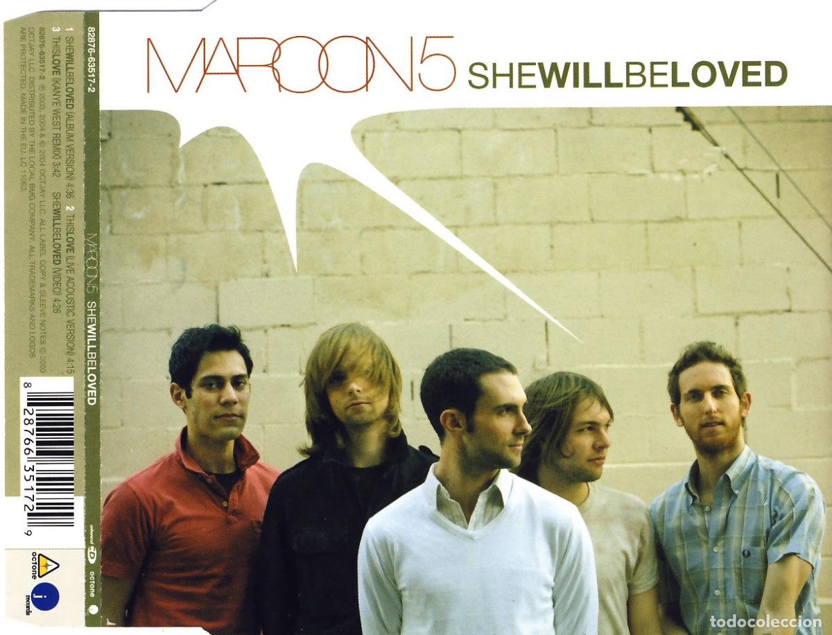 CDs de m&uacute;sica: She Will Be Loved (CD Single) - Maroon 5 - Foto 1