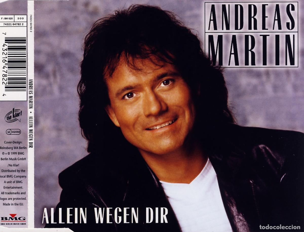 CDs de m&uacute;sica: Allein Wegen Dir (CD Single) - Martin, Andreas - Foto 1