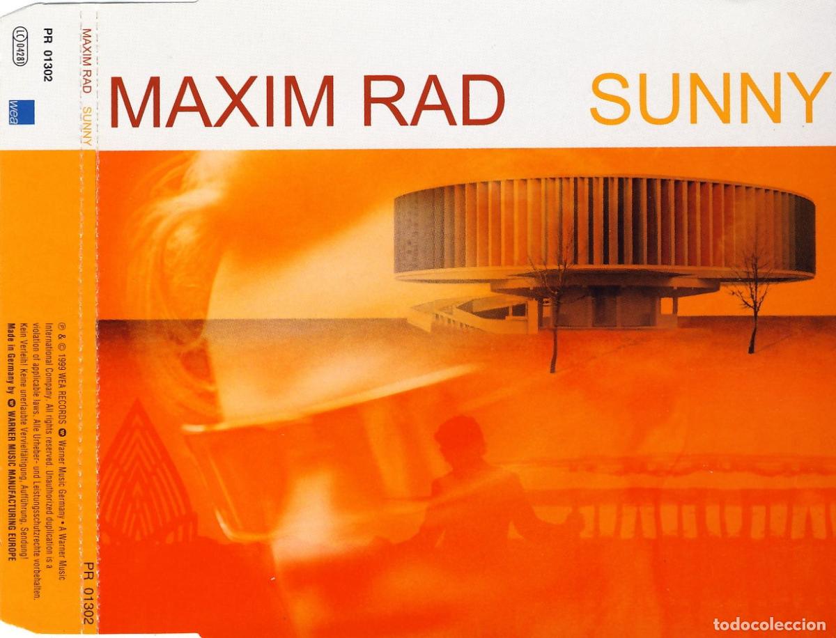 CDs de m&uacute;sica: Sunny (CD Single) - Rad, Maxim - Foto 1