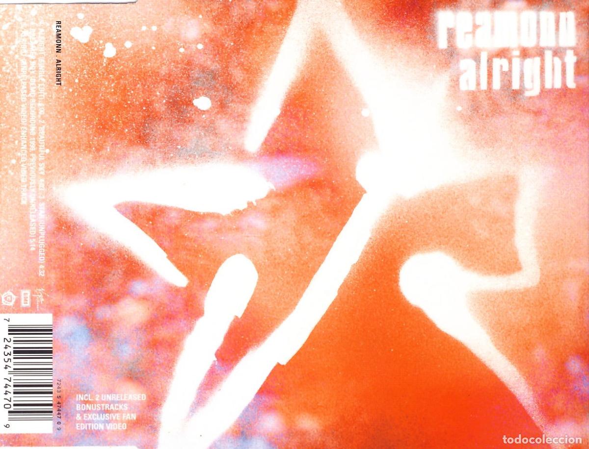 CDs de m&uacute;sica: Alright (CD Single) - Reamonn - Foto 1