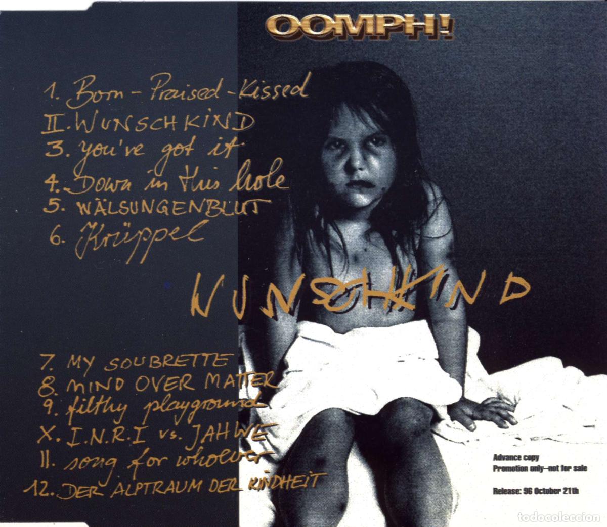 CDs de m&uacute;sica: Wunschkind (CD Album) - Oomph - Foto 1
