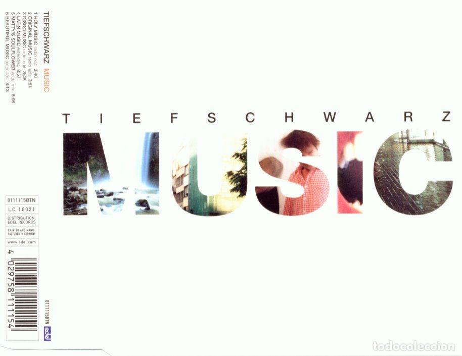 CDs de m&uacute;sica: Music (CD Single) - Tiefschwarz - Foto 1