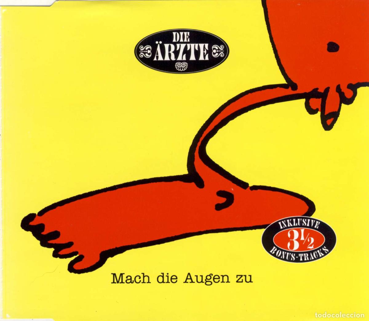 CDs de m&uacute;sica: Mach Die Augen Zu (CD Single) - &Auml;rzte - Foto 1