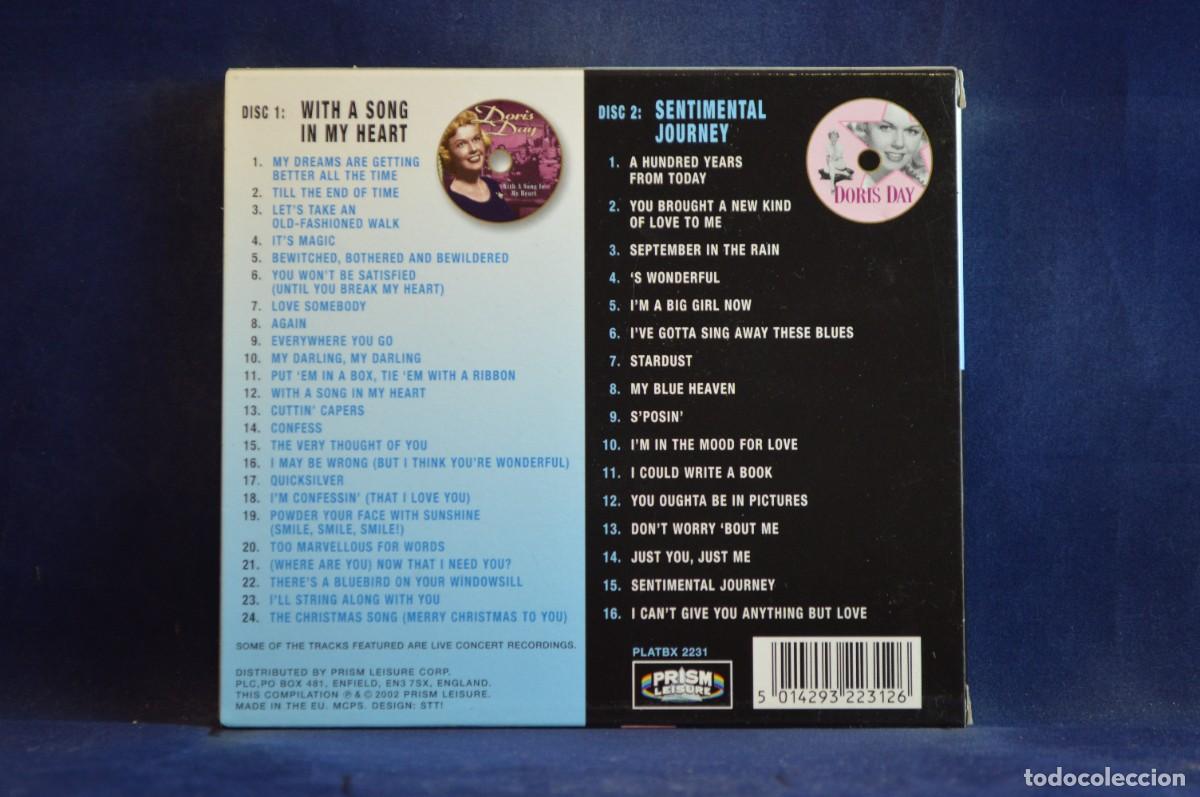 CDs de m&uacute;sica: DORIS DAY - 40 MAGIC MEMORIES - 2 CD - Foto 2