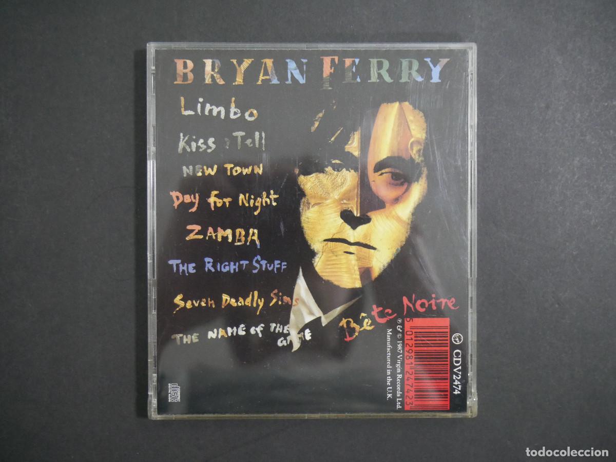 CDs de m&uacute;sica: Bryan Ferry &lrm;&ndash; B&ecirc;te Noire Cd - Foto 3