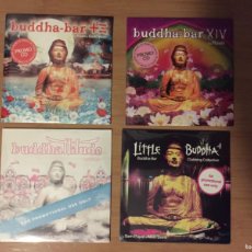 CDs de Música: BUDDHA - BAR (4 CDS). BY RAVIN & DAVID VISAN. BY RAVIN. BY SVOBODA. BY SAM POPAT & ALLAN DAVIS. Lote 377200254