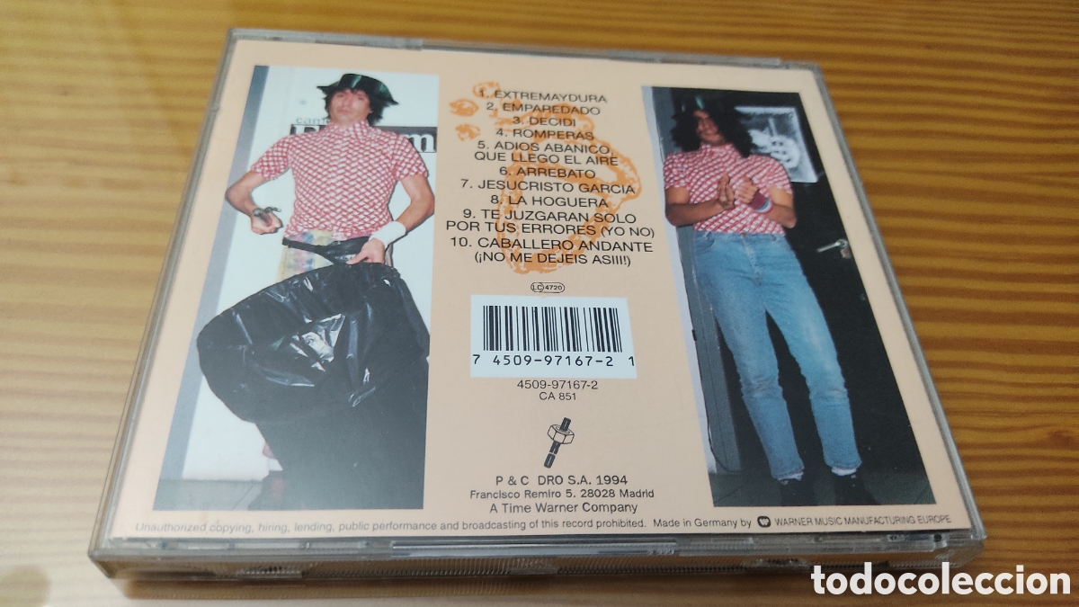 CDs de m&uacute;sica: Cd de Extremoduro &rdquo; Rock Transgresivo&rdquo; - Foto 2