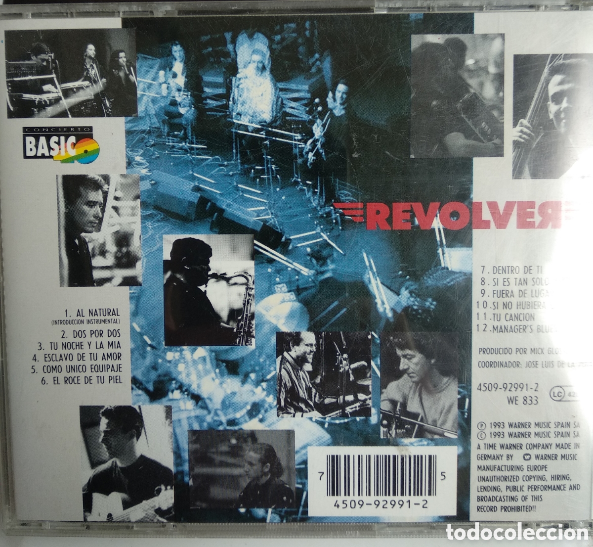 CDs de m&uacute;sica: *REVOLVER, BASICO, SPAIN, WEA, 1993 - Foto 2