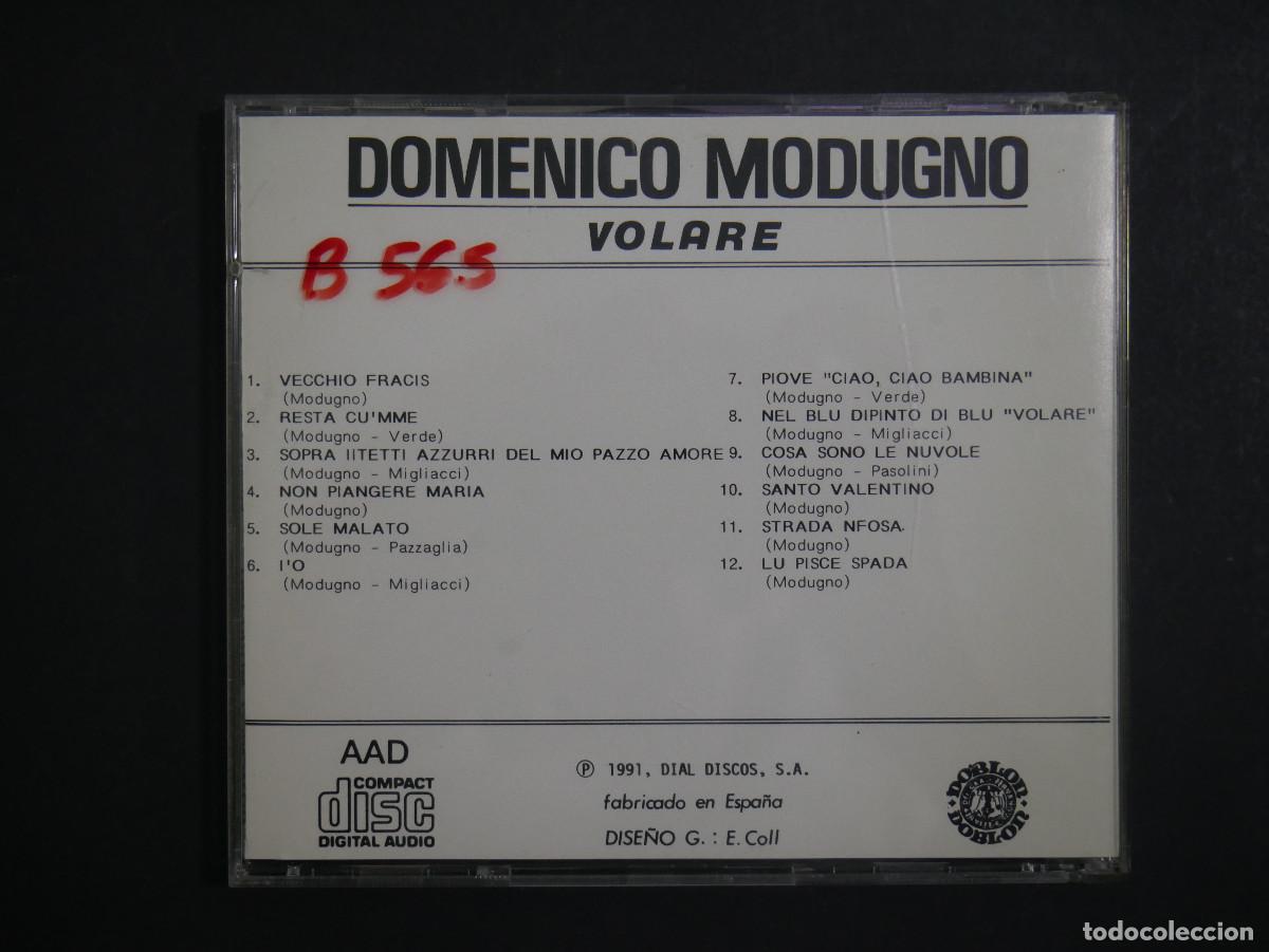 CDs de m&uacute;sica: DOMENICO MODUGNO VOLARE CD - Foto 2