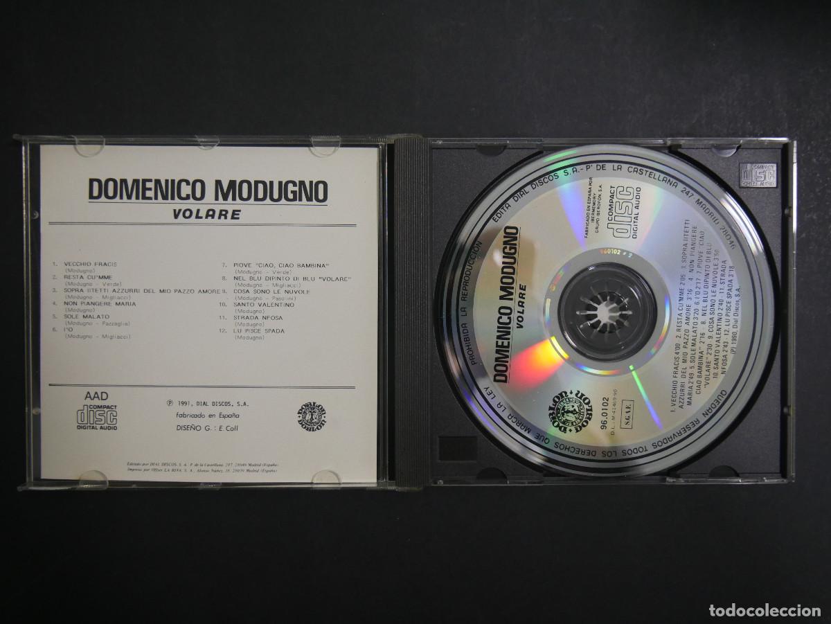 CDs de m&uacute;sica: DOMENICO MODUGNO VOLARE CD - Foto 3