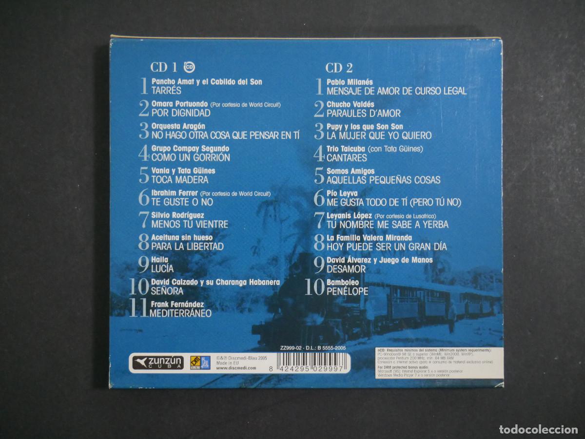CDs de m&uacute;sica: CUBA LE CANTA A SERRAT - 2 CD - Foto 3