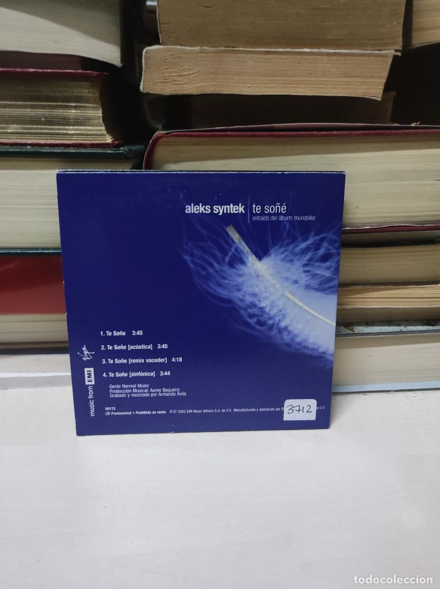 CDs de m&uacute;sica: Aleks Syntek &ndash; Te So&ntilde;&eacute; - Foto 2