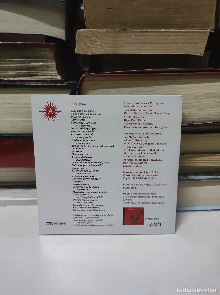 CDs de m&uacute;sica: Antonio Rodr&iacute;guez &ndash; Lobaylao - Foto 2