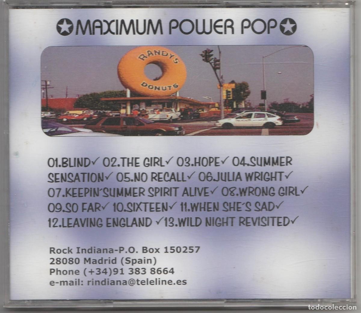 CDs de m&uacute;sica: CD THE FEEDBACKS &ndash; Nothing A Little Pop Wont Cure - Foto 2
