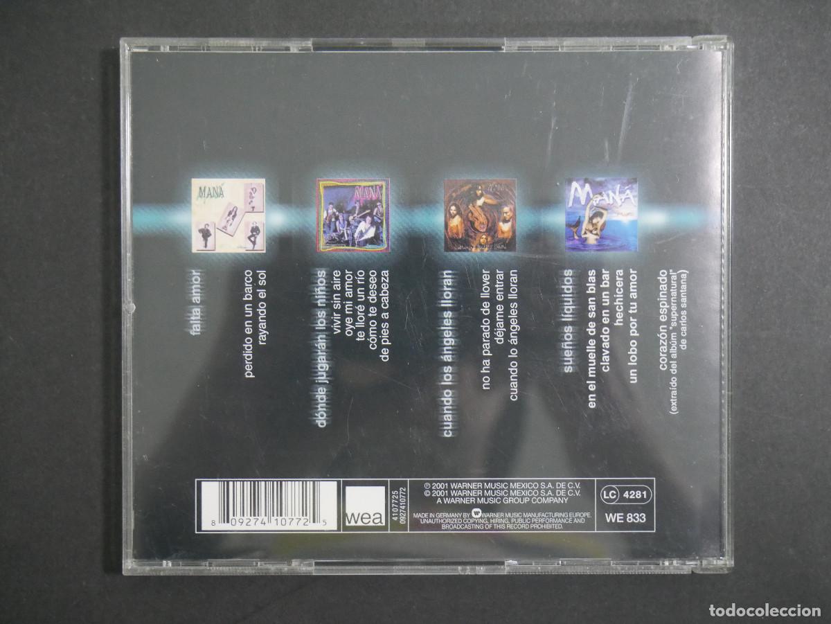 CDs de m&uacute;sica: CD Man&aacute;. Grandes Man&aacute;. Nuevo - Foto 3