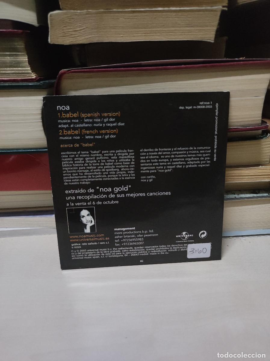 CDs de m&uacute;sica: Noa &ndash; Babel - Foto 2