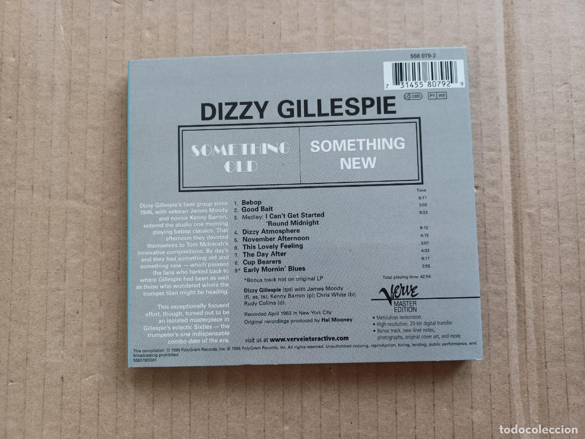 CDs de m&uacute;sica: DIZZI GILLESPIE - SOMETHING OLD & SOMETHING NEW CD DIGIPACK DEFECTUOSO - Foto 3