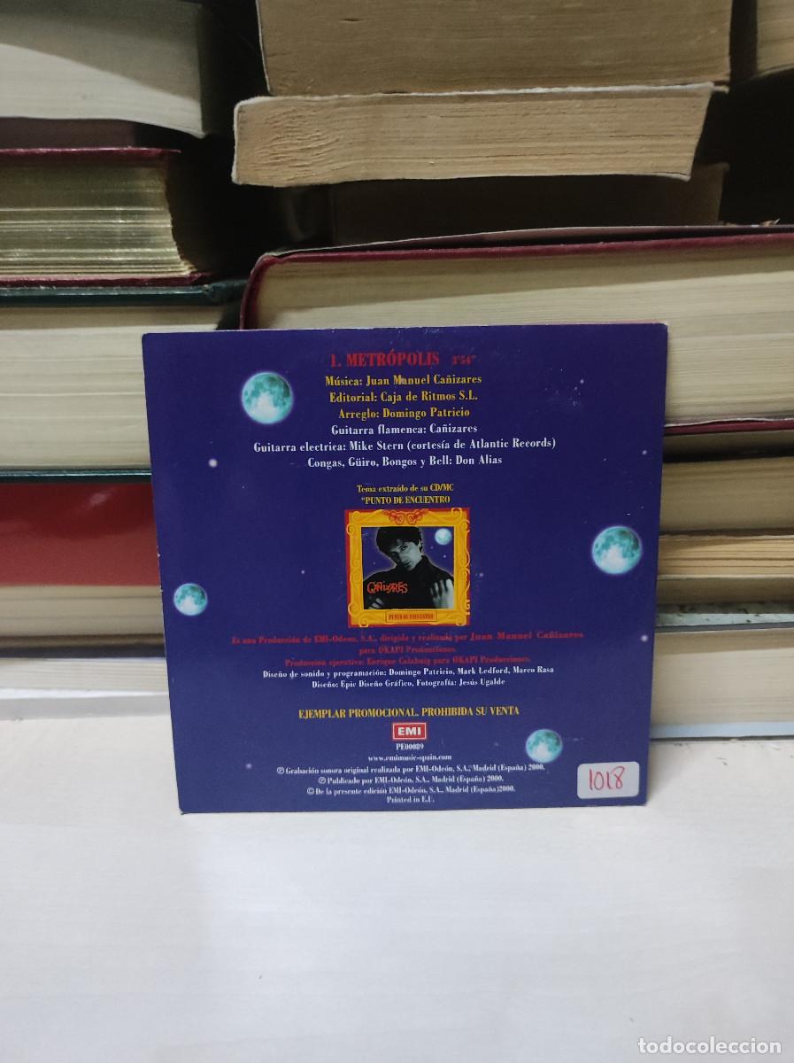 CDs de m&uacute;sica: Ca&ntilde;izares &ndash; Metr&oacute;polis - Foto 2