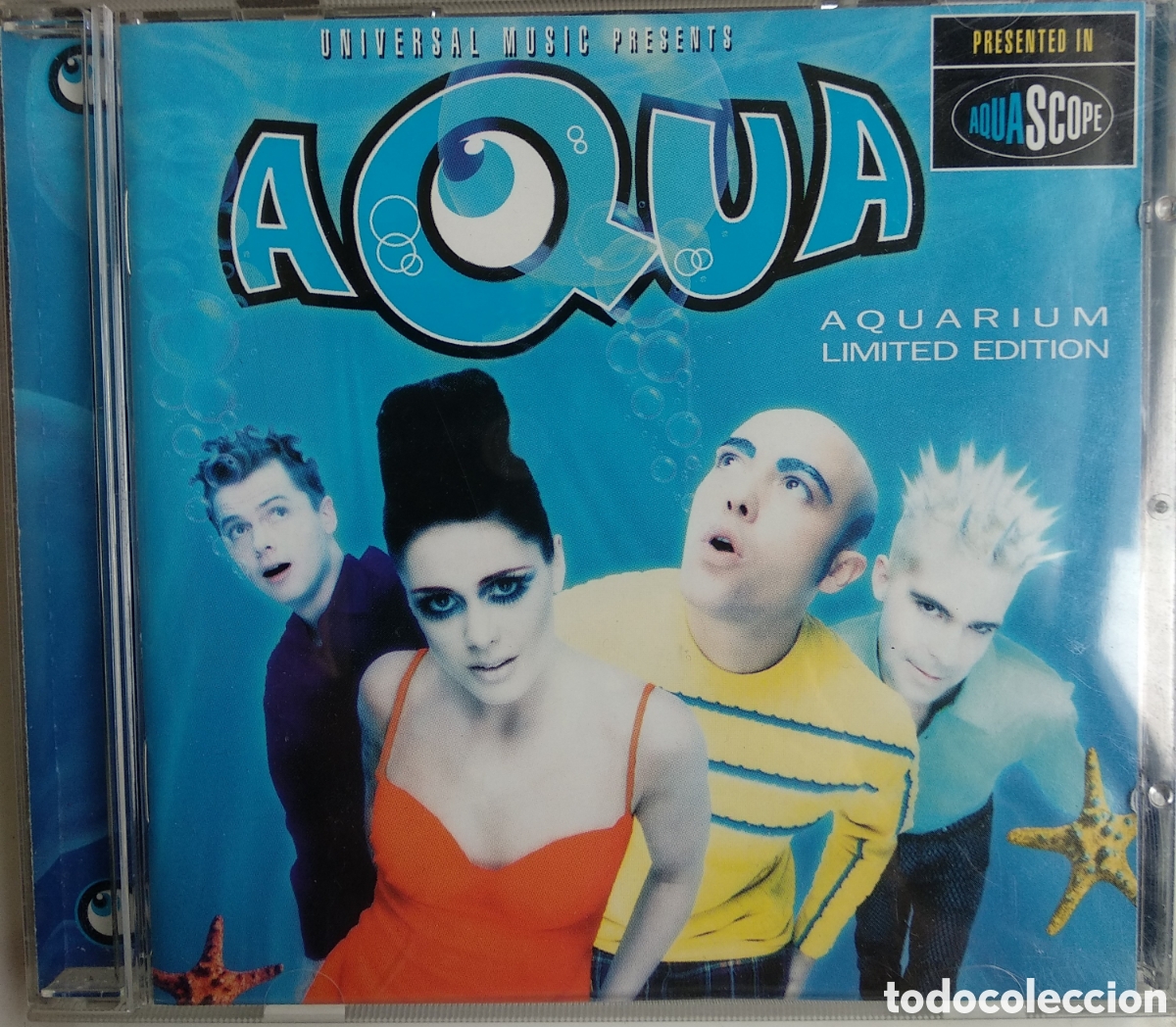 CDs de m&uacute;sica: *AQUA, AQUARIUM, EU, UNIVERSAL, 1997 - Foto 1