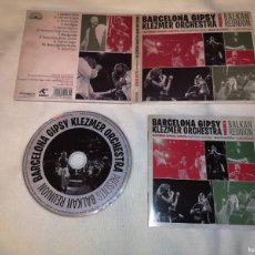 CDs de Música: CD DISCO BARCELONA GIPSY KLEZMER ORCHESTRA FEATURING SPECIAL GUESTS KING FERUS BALKAN REUNION. Lote 377407094