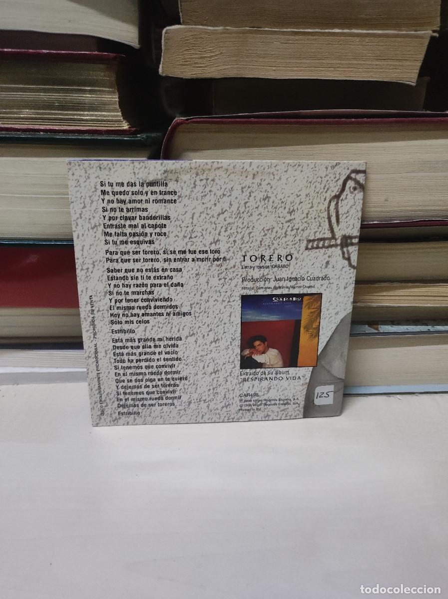 CDs de m&uacute;sica: C&auml;rabo &ndash; Torero - Foto 2