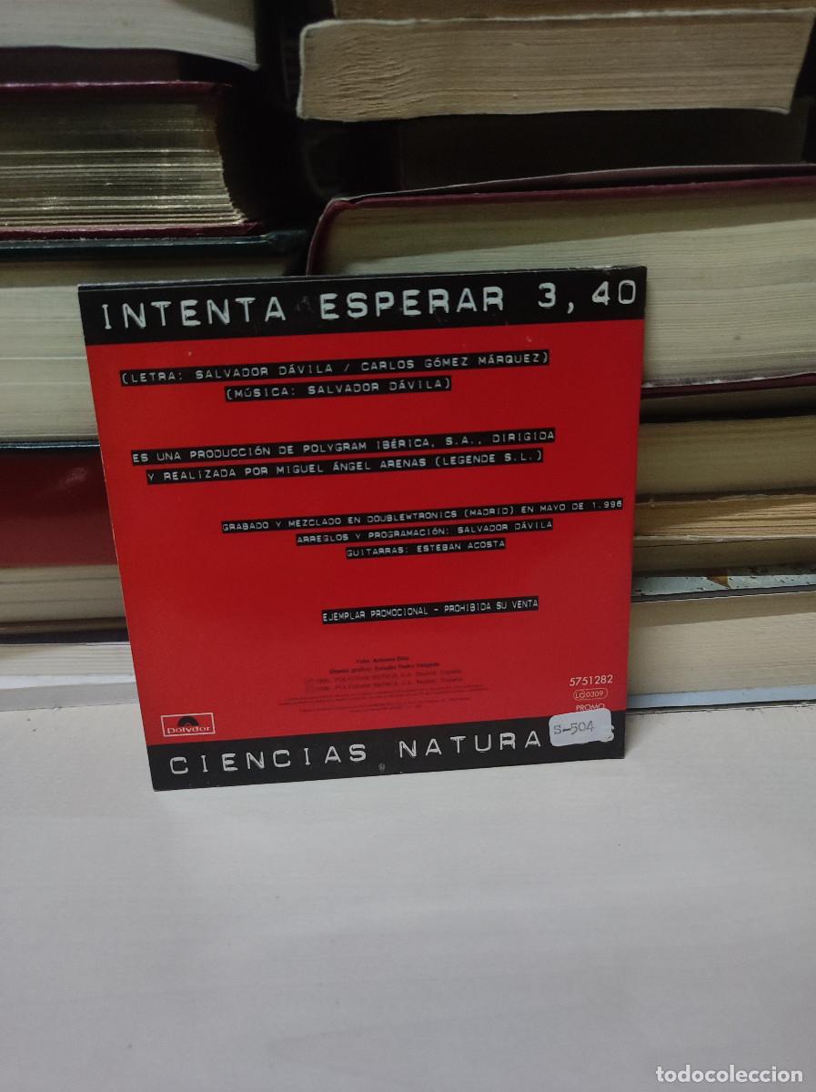 CDs de m&uacute;sica: Ciencias Naturales &ndash; Intenta Esperar - Foto 2