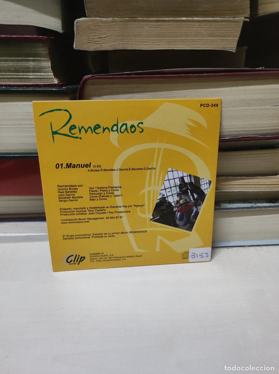 CDs de m&uacute;sica: Remendaos &ndash; Manuel - Foto 2