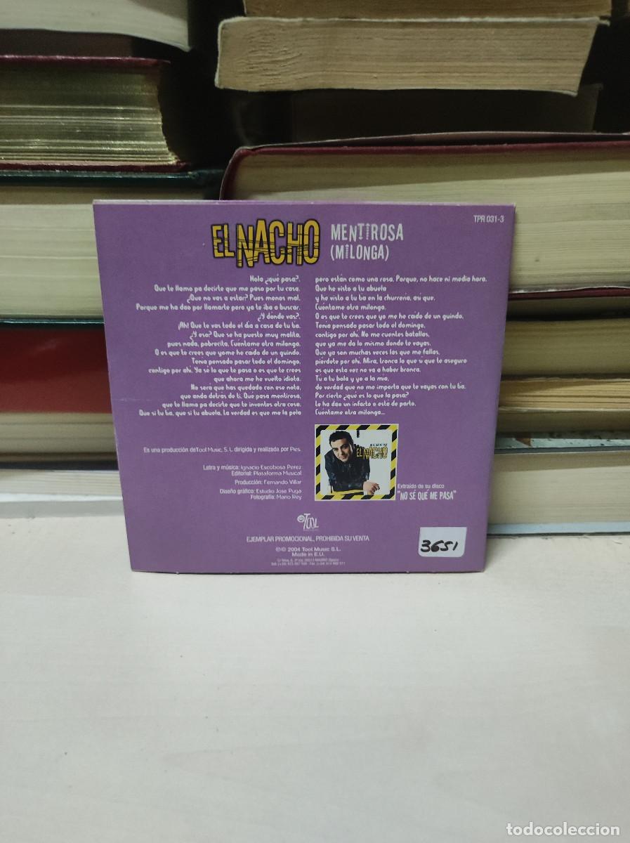 CDs de m&uacute;sica: El Nacho &ndash; Mentirosa (Milonga) - Foto 2