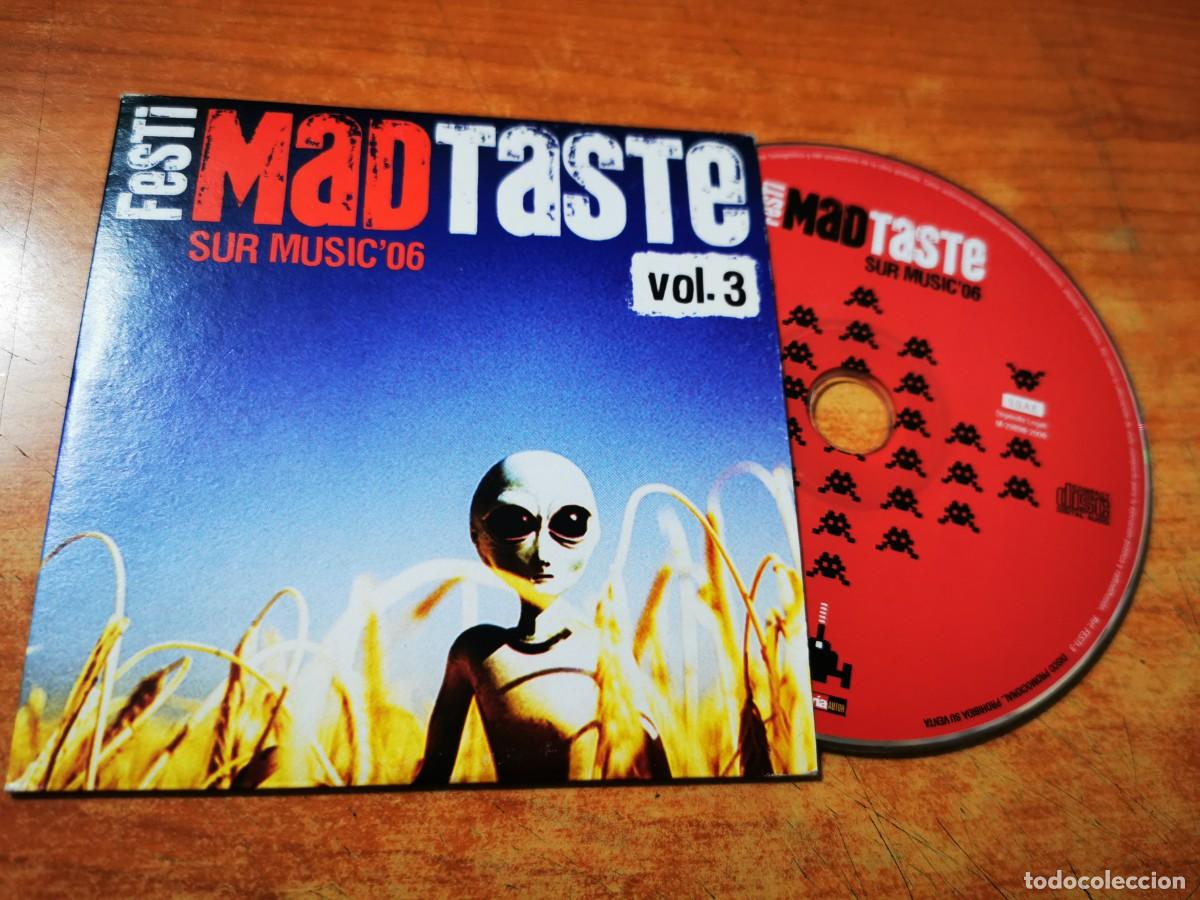 CDs de m&uacute;sica: FEST MAD TASTE Sur music'06 Vol. 3 - CD ALBUM PROMO CARTON VERTICE HYBRID INLOGIC HELLTRIP