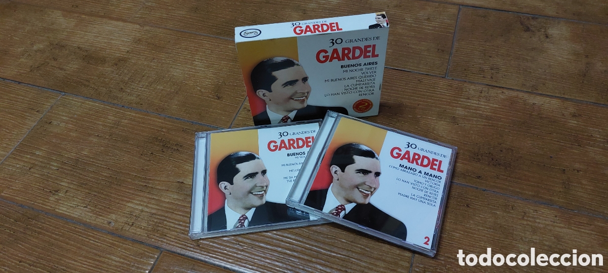 CDs de M&uacute;sica: 2 Cd's 30 Grandes de Gardel (D2) 2 Discos