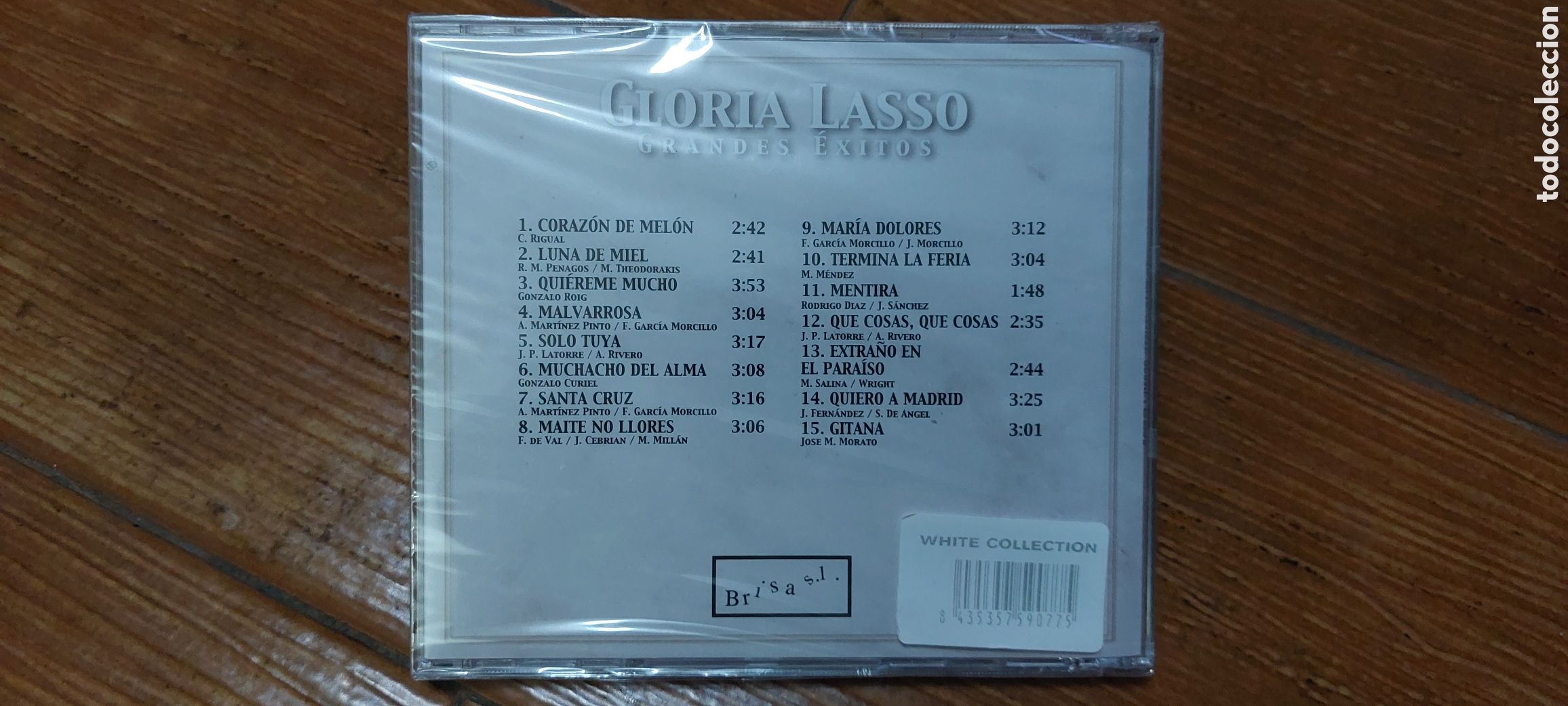 CDs de m&uacute;sica: Cds Gloria Lasso, grandes &eacute;xitos -Precintado- (D2) - Foto 2