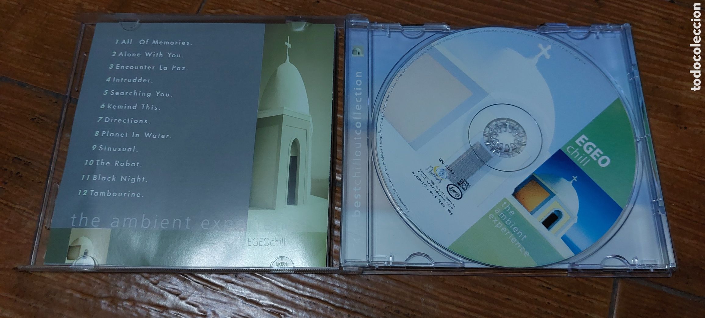 CDs de m&uacute;sica: Cds Egeo Chil, the ambient experience (D2) - Foto 2