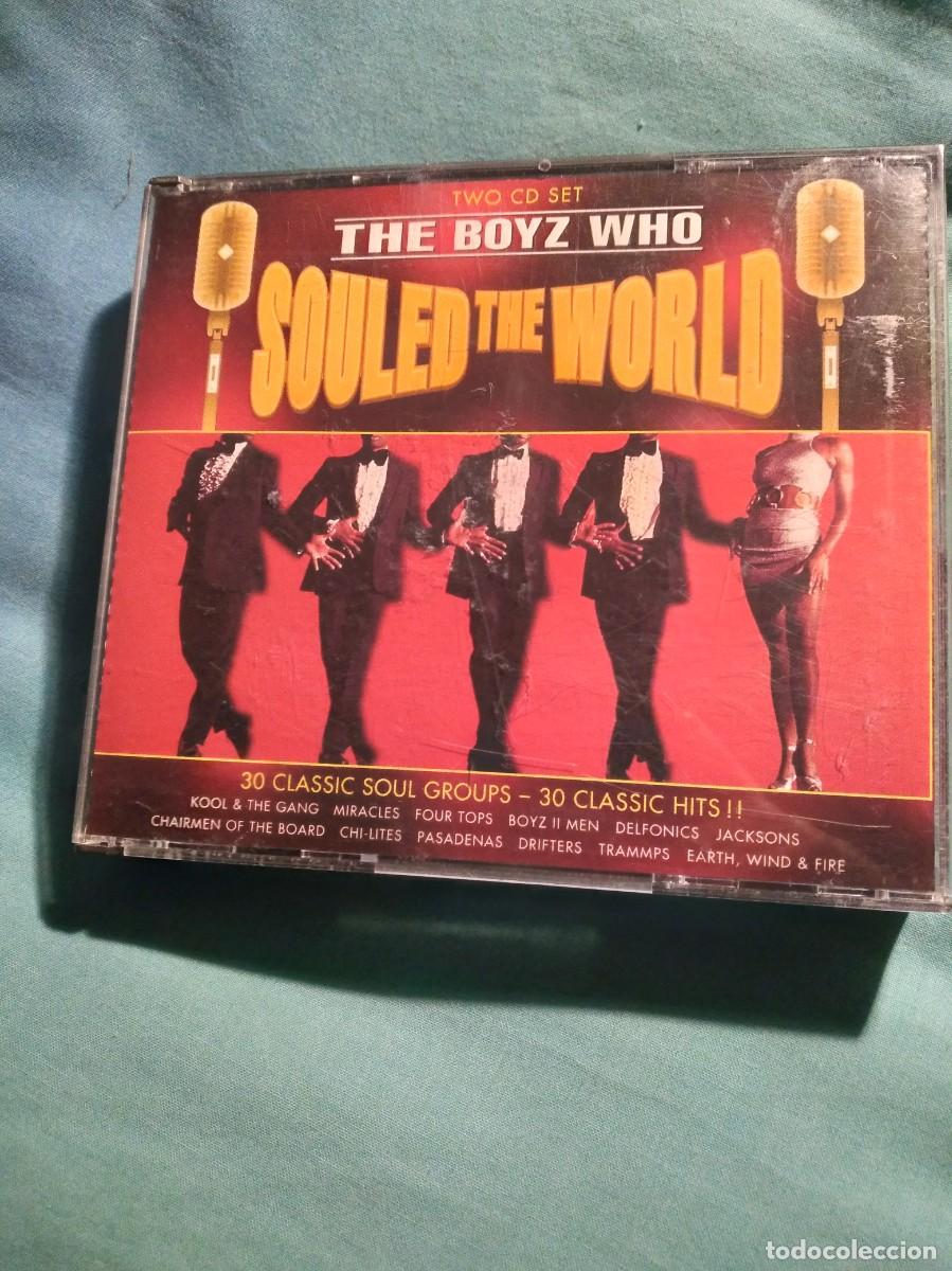 CDs de M&uacute;sica: THE BOYZ SOULED THE WORLD-DOBLE CD VARIOS FUNK Y SOUL-DELFONICS KOOL & AND THE GANG CHI-LITES MIRACL