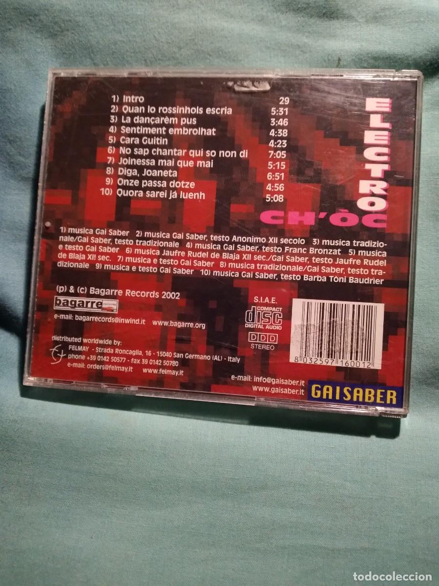 CDs de m&uacute;sica: GAI SABER-ELECTROCHOC-CD- - Foto 2